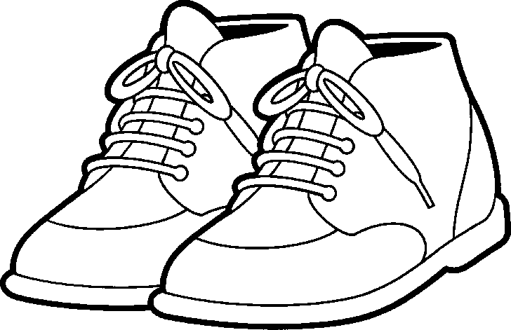 black shoes cliparts