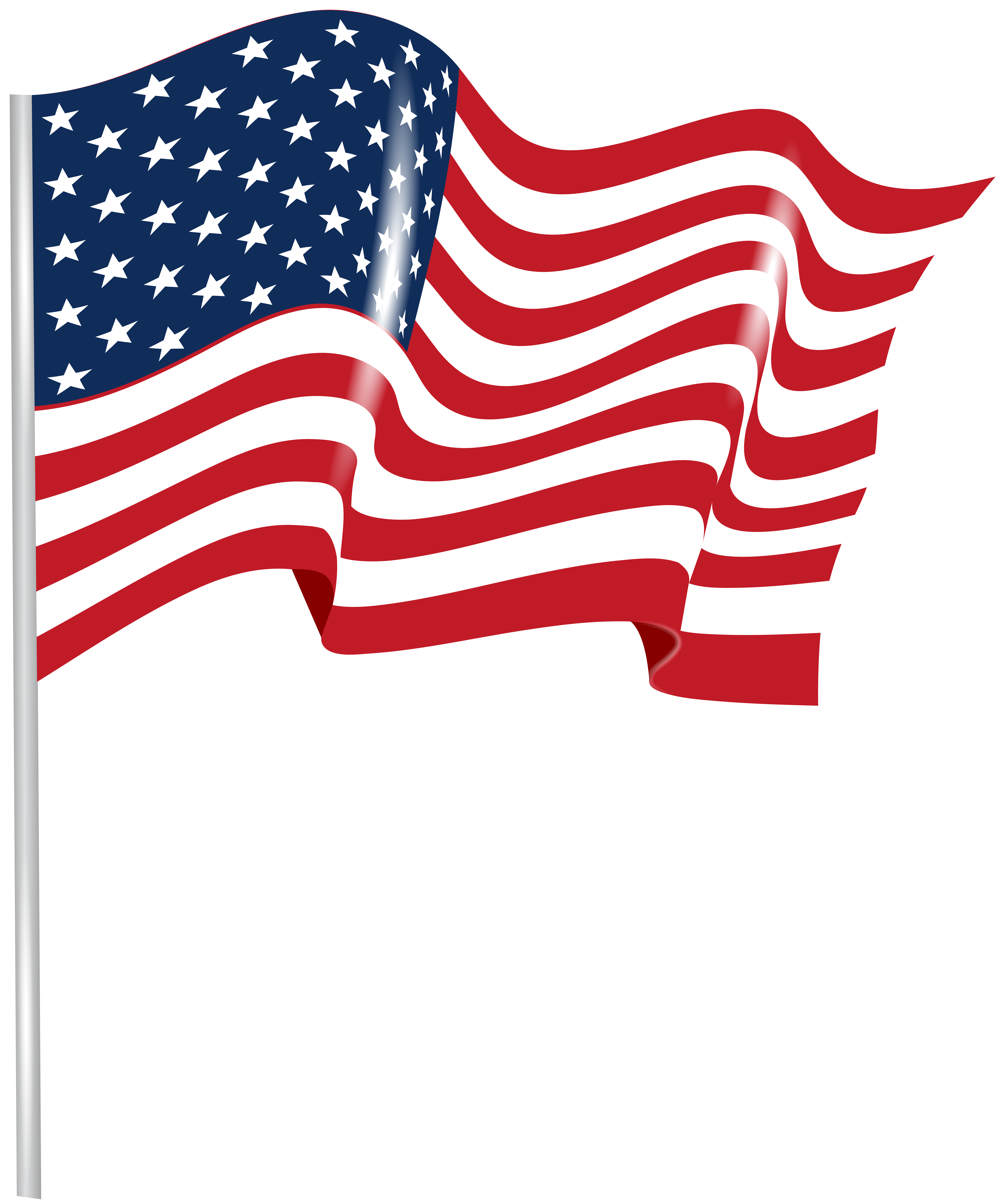 Free Flag Clip Art Pictures Waving American Flag Png - vrogue.co