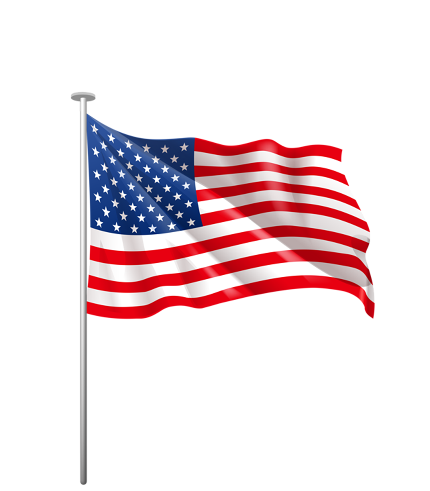 america flag transparent background - Clip Art Library