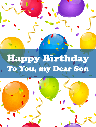 Free Happy Birthday Son Clipart, Download Free Happy Birthday Son ...
