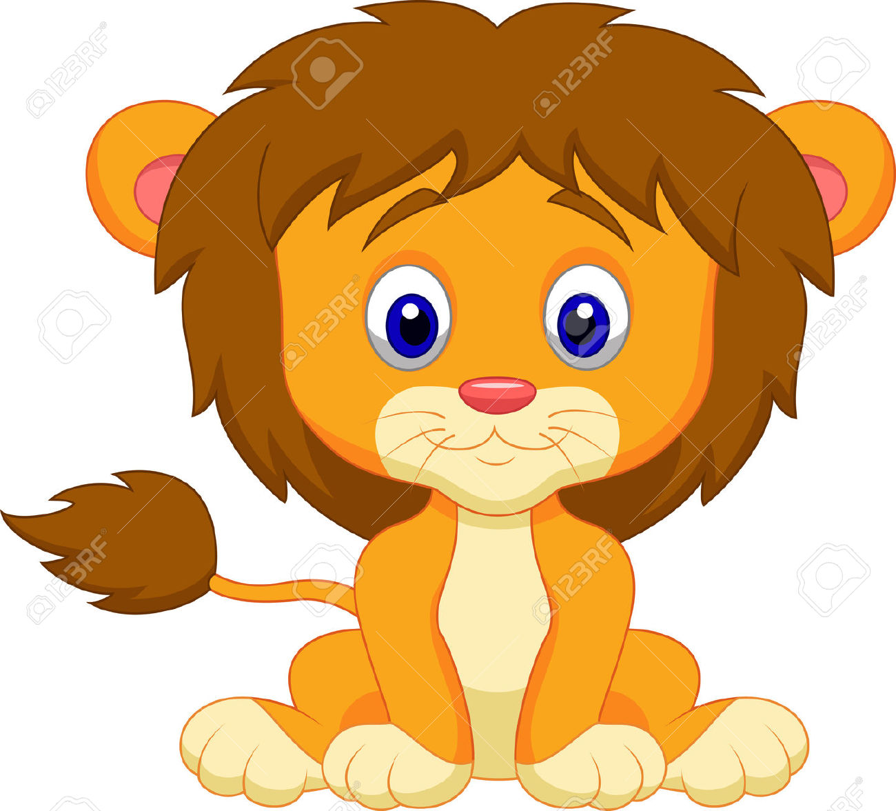 imagenes de leones animados - Clip Art Library