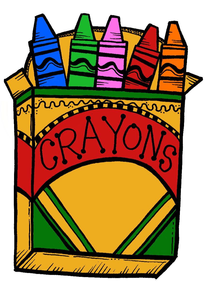 Crayon Clip Art: A Colorful Collection for Various Creative Projects