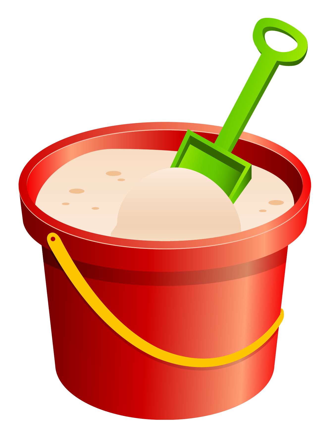 Beach Bucket Clipart Colorful And Fun Designs For Your Beach Themed 
