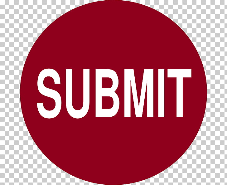 Red circular button with the word "SUBMIT" in white capital letters.