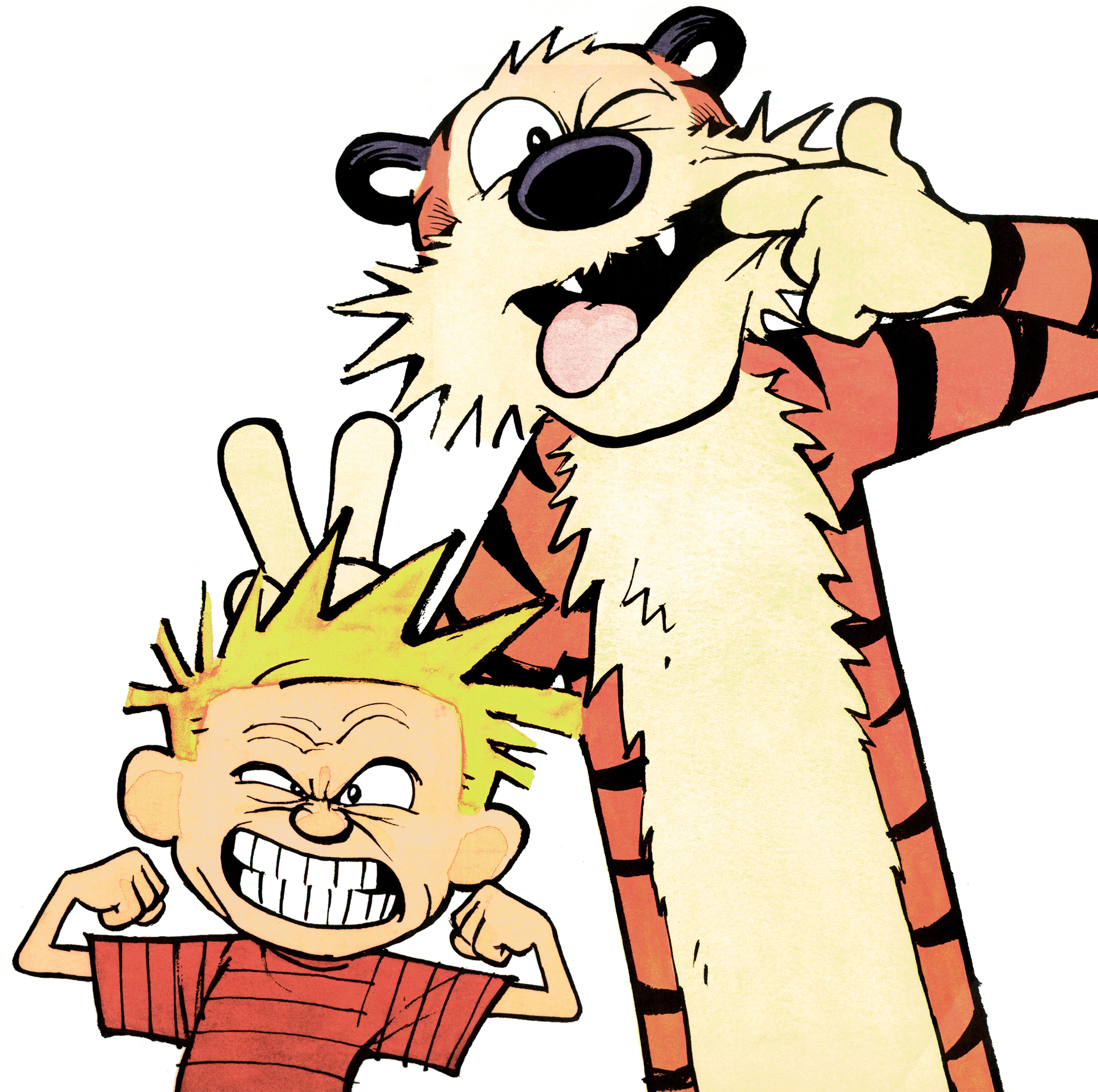 Calvin And Hobbes Characters Clipart
