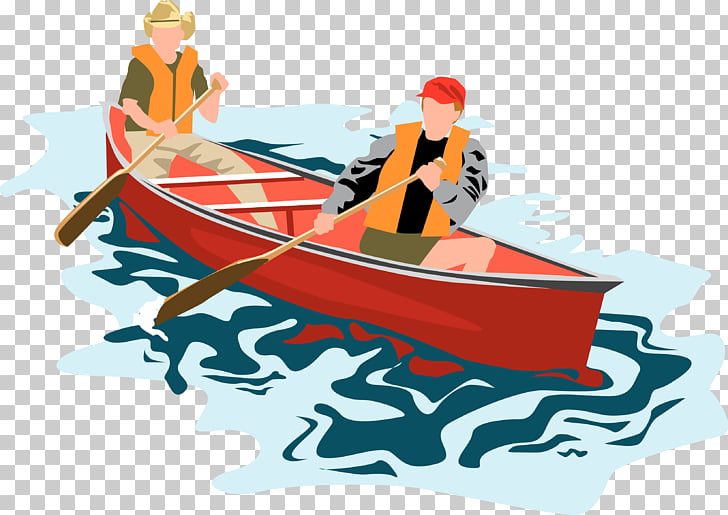 canoe camping cliparts