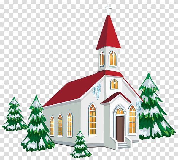 christmas chapel cliparts