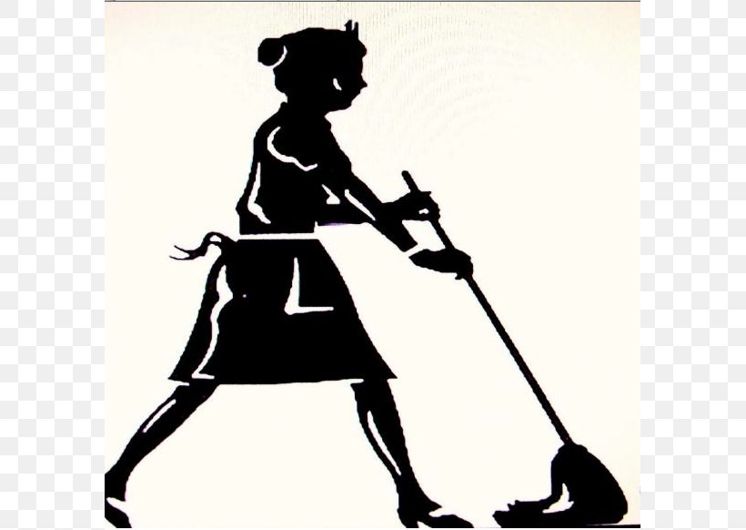 black housekeeper cliparts