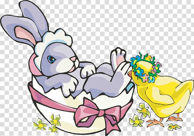 easter baby cliparts