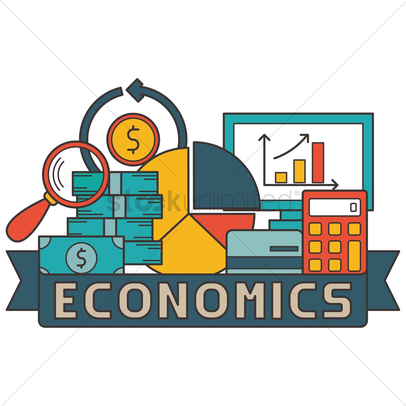 economics graph clipart