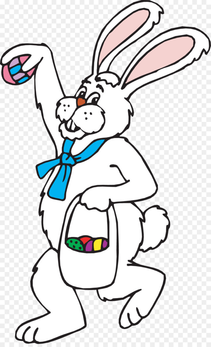 Easter Bunny White Rabbit Clip Art Killer Cliparts Ruzym Image 