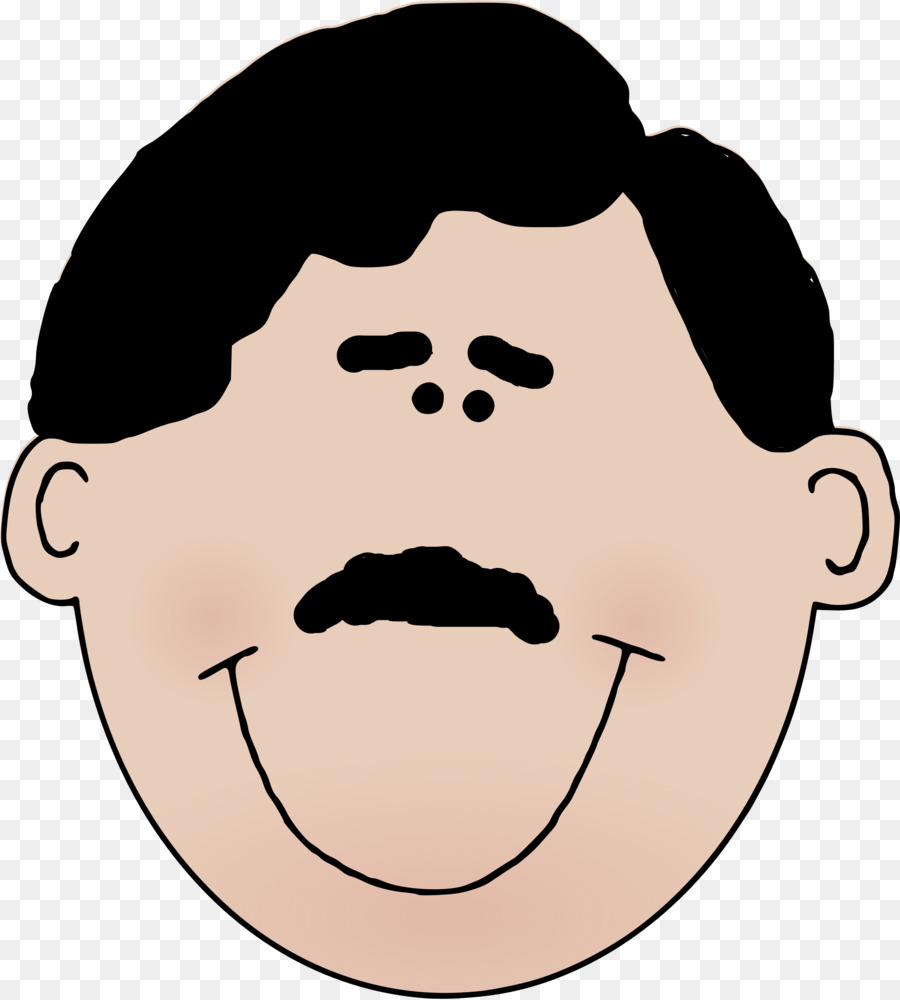 blonde mustache cliparts