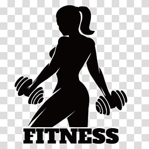 female fitness clipart