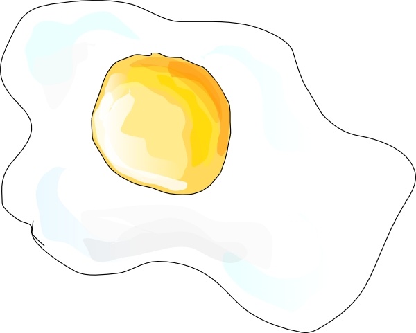 fried eggs cliparts