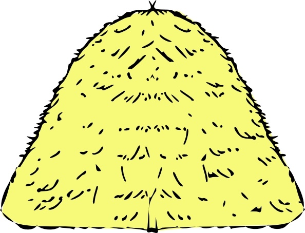 Haystack clip art Free vector in Open office drawing svg 