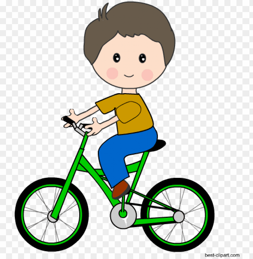 riding a bike clip art - Clip Art Library