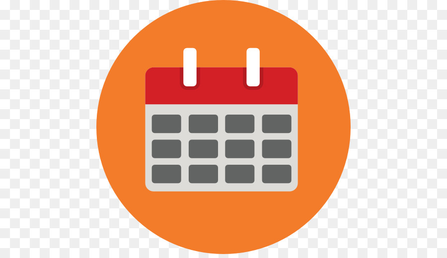 Calendar icon with clock symbol, representing scheduling or time management.