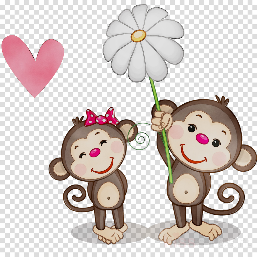Free Monkey Love Cliparts, Download Free Monkey Love Cliparts png ...