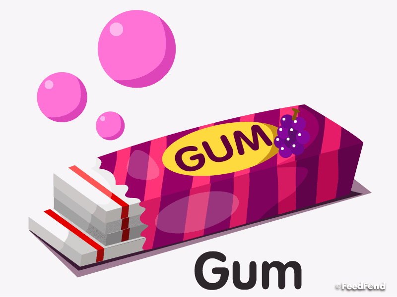 Chewing Gum Clipart Commercial Use Gif Wmf Svg Clipart | My XXX Hot Girl