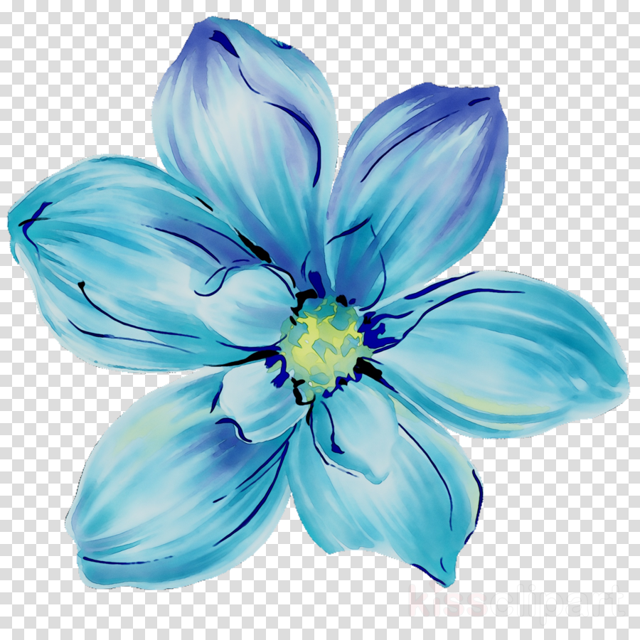 Free Blue Flower Clipart, Download Free Blue Flower Clipart png images ...