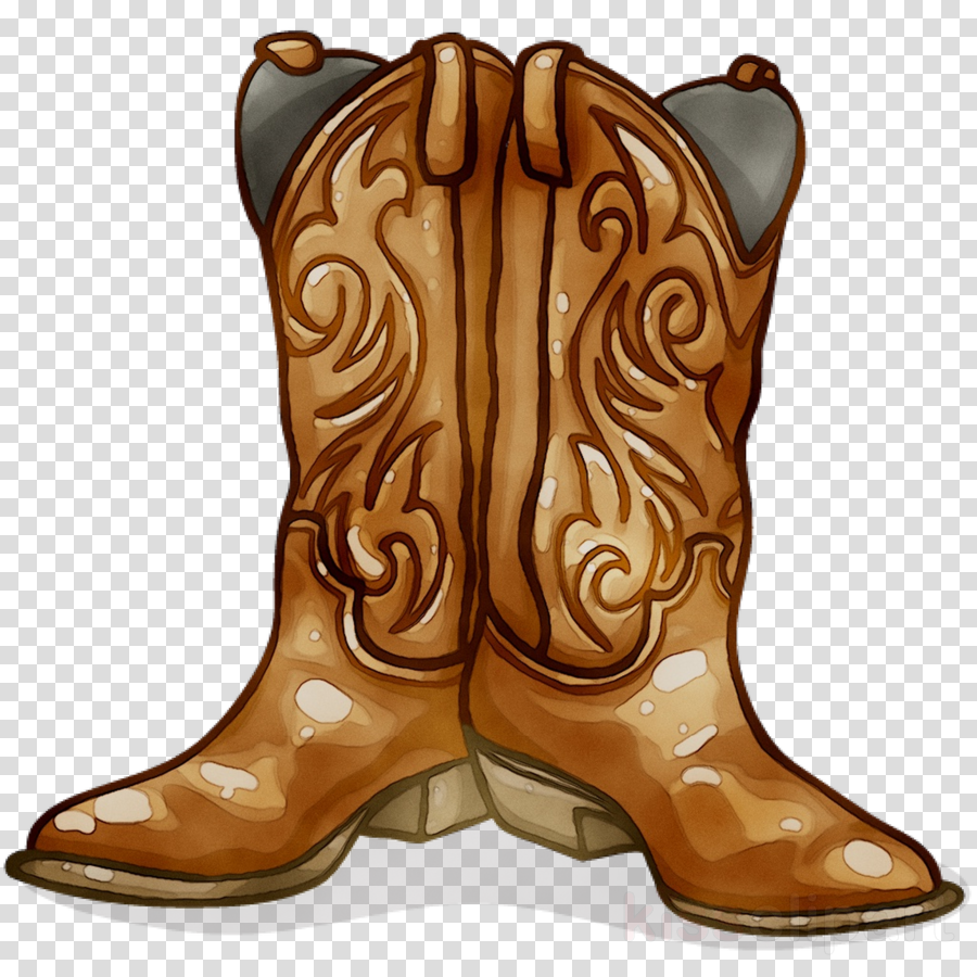cowgirl boot clipart