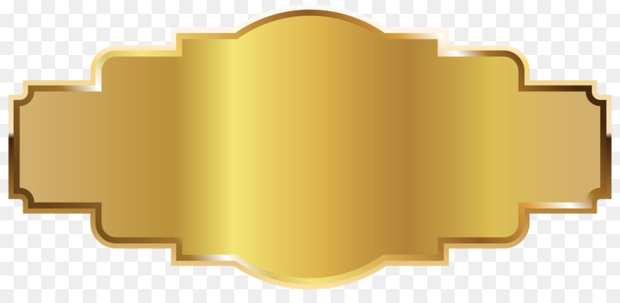 gold name tag png - Clip Art Library