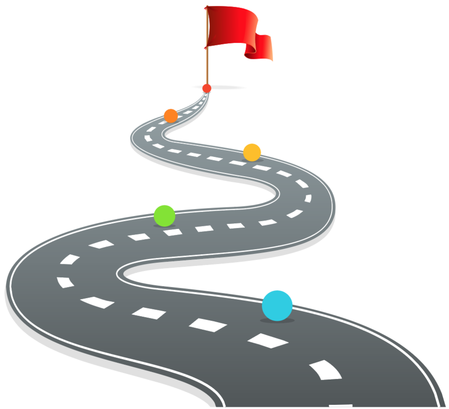 business road map clip art free