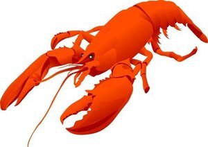 sea lobster cliparts