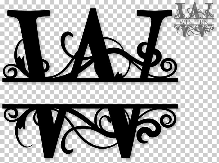 Dark Teal B Monogram Clip Art