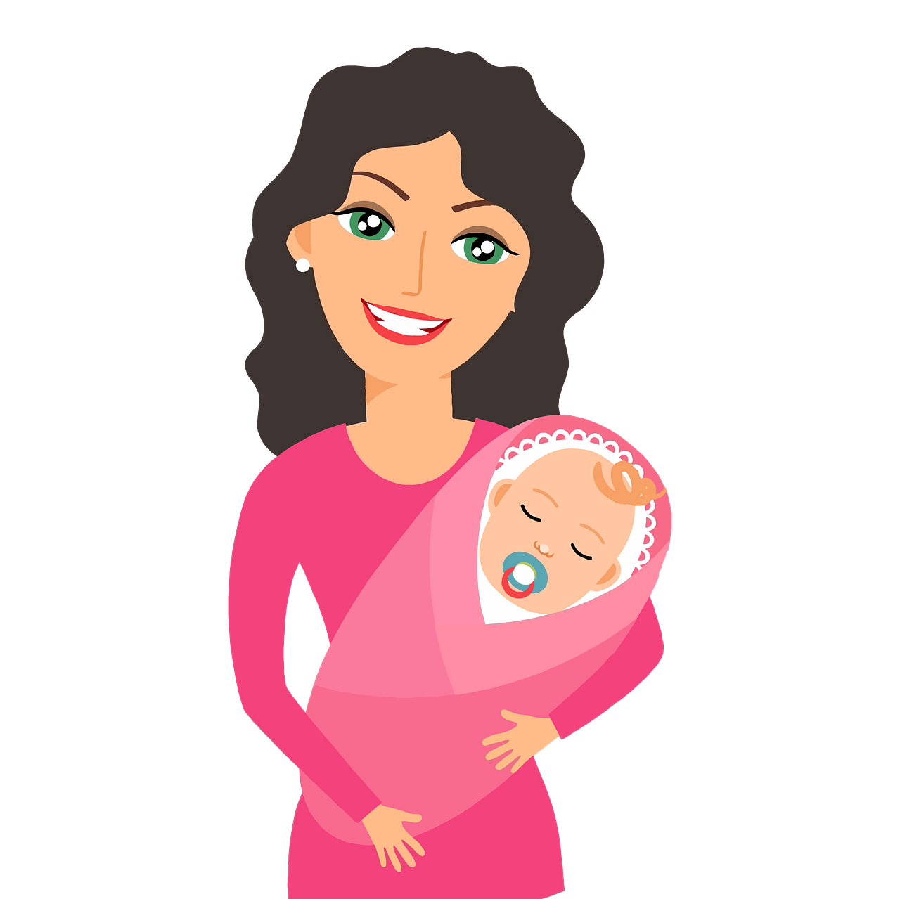 Mother And Baby Clipart Clipart Panda Free Clipart Images