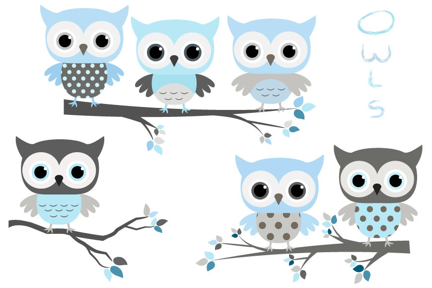 boy owl cliparts