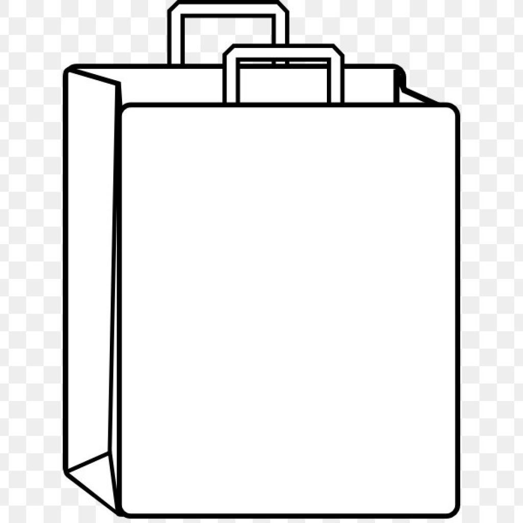 bag clipart black and white - Clip Art Library