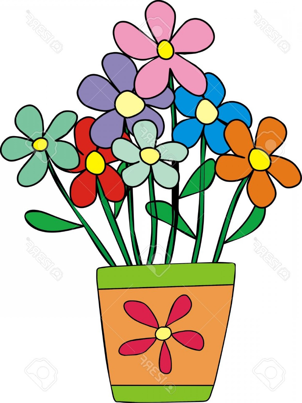 Free Flower Pot Clipart, Download Free Flower Pot Clipart png images ...