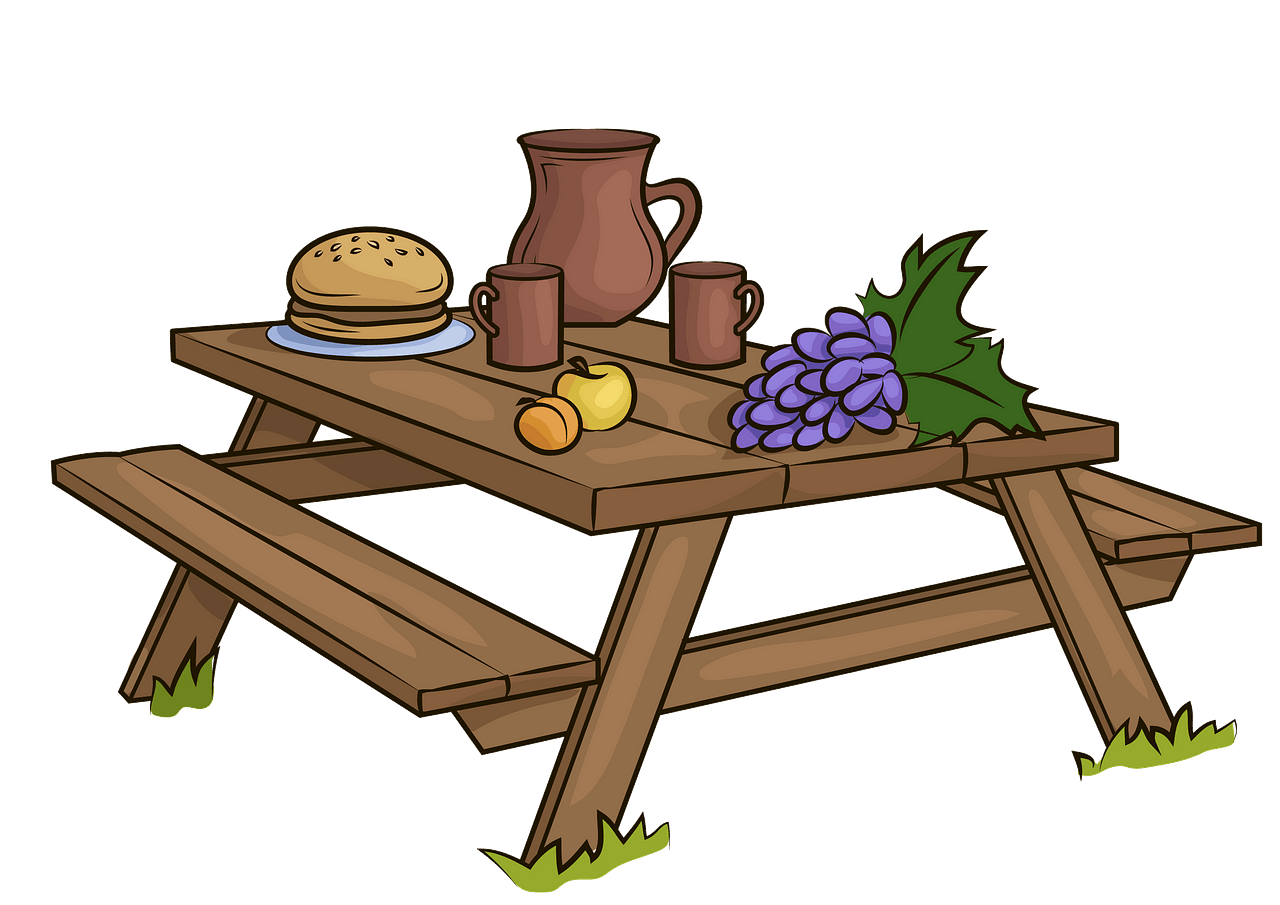 Picnic Table Clipart | vlr.eng.br