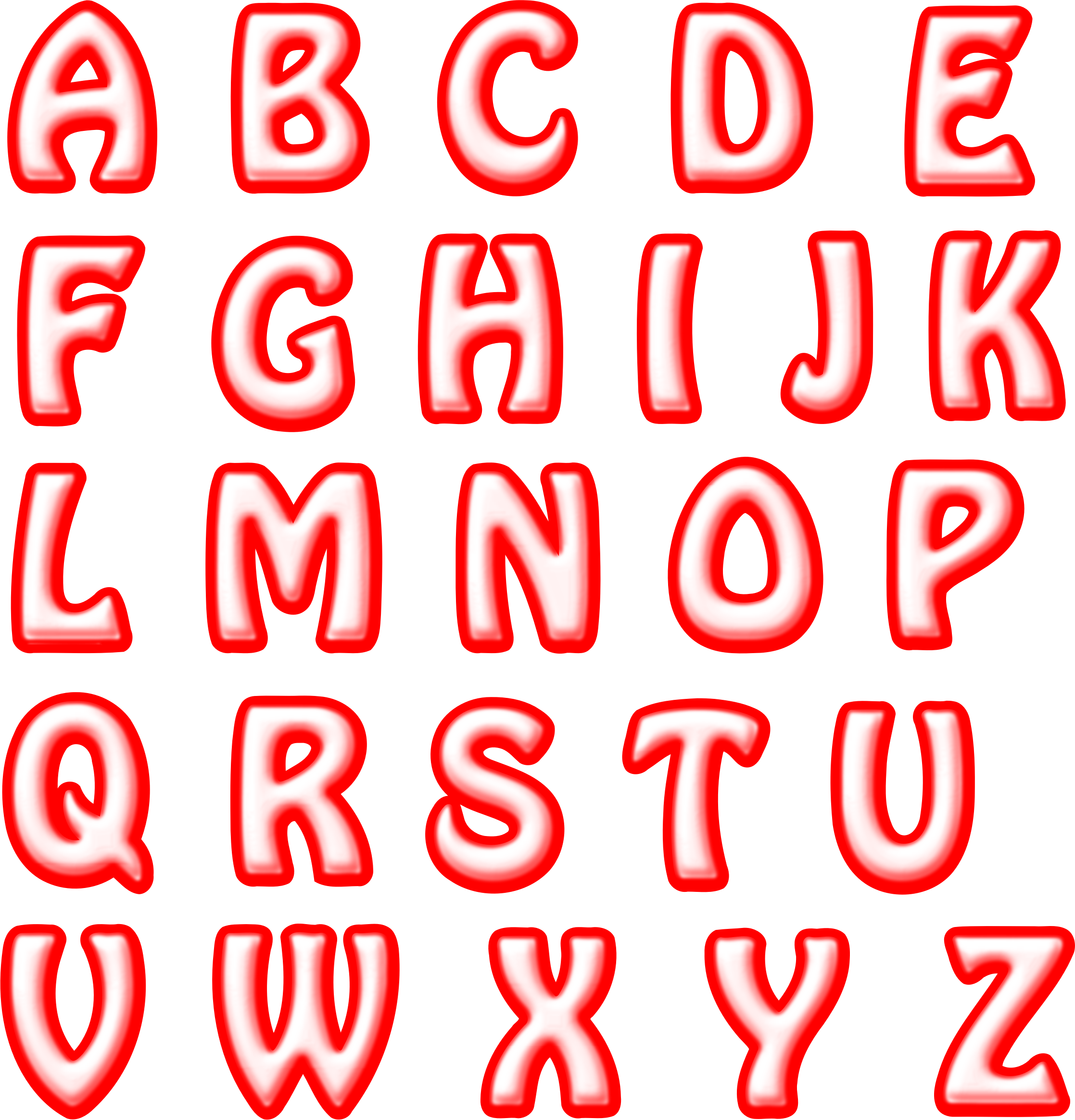 Alphabet Letters Clipart - Free Download 