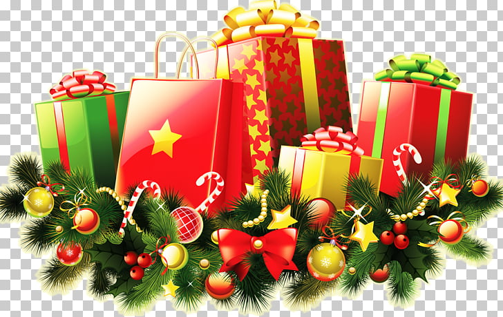 gift and christmas decorations png - Clip Art Library