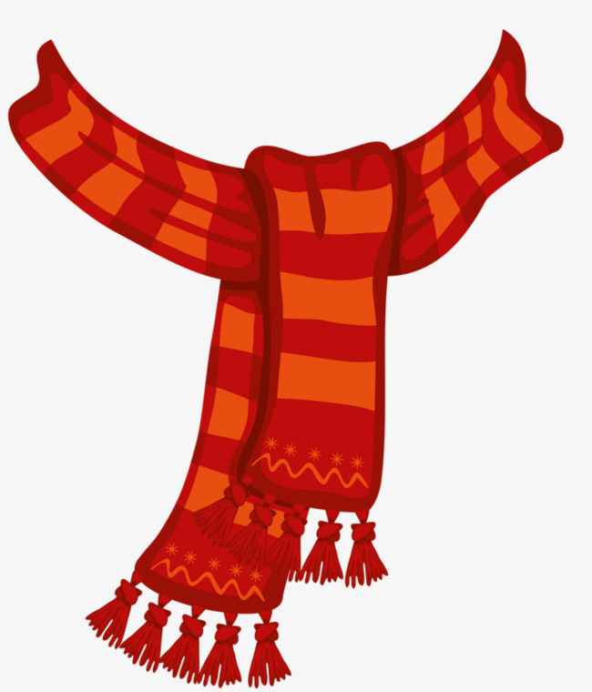 winter scarf clip art