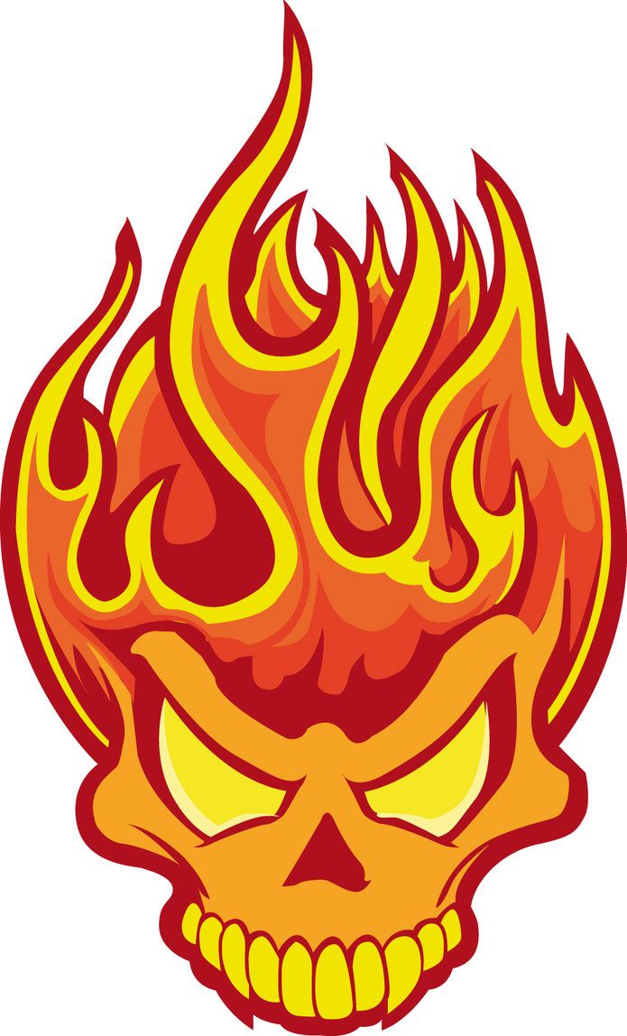 Head On Fire Clipart Free