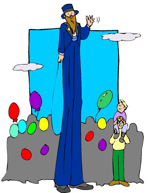 tall person clipart