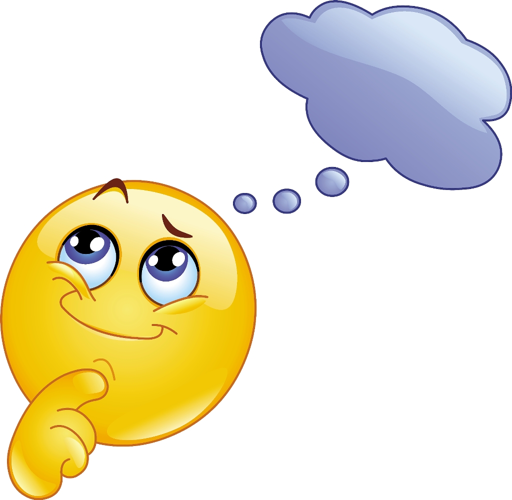 happy thinking cliparts