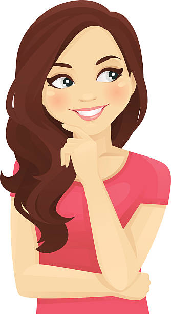 thinking woman clipart - Clip Art Library