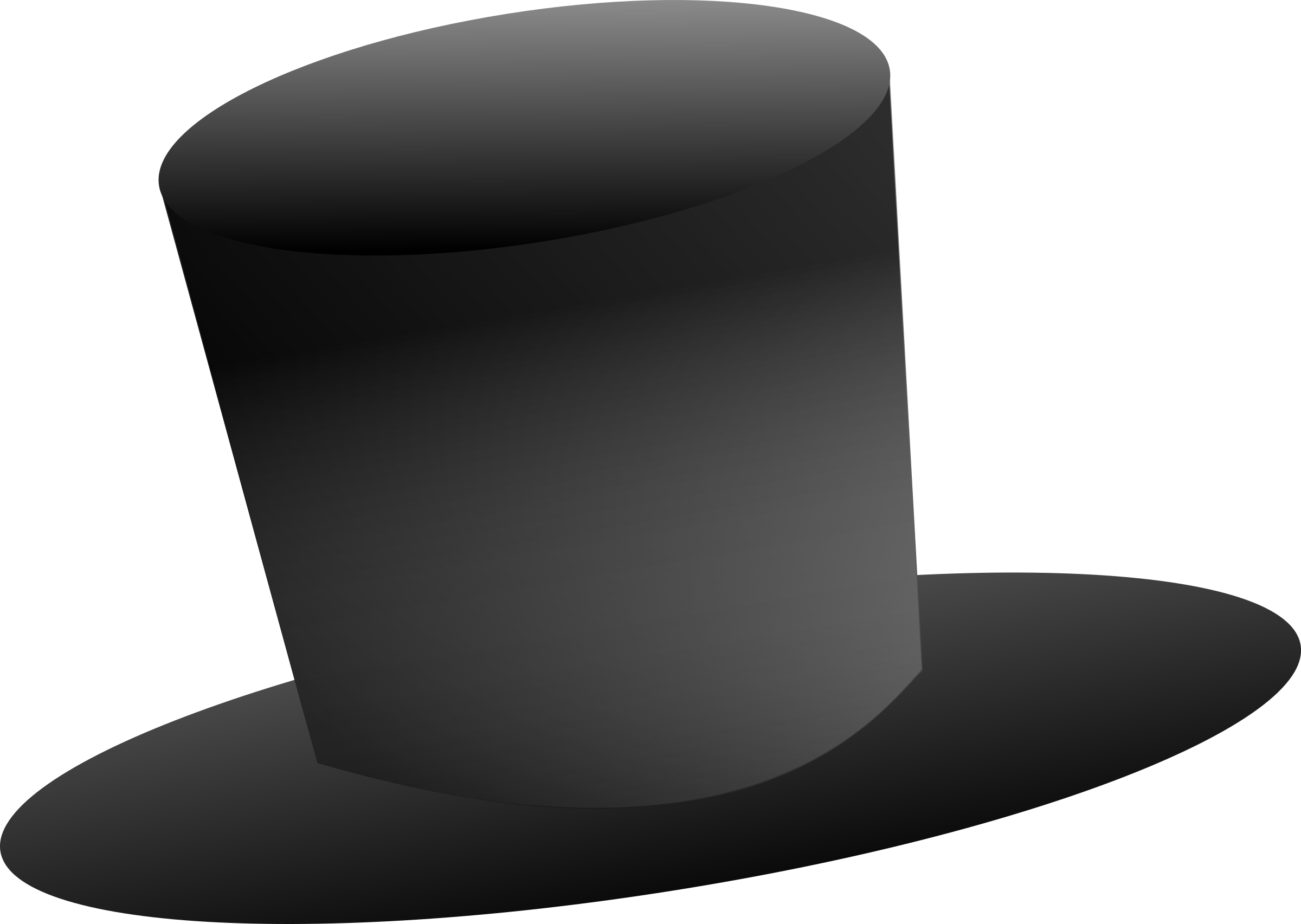 Top Hat Blank Background Clip Art Library