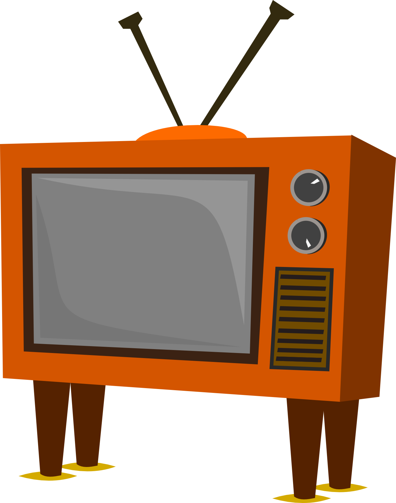 flat screen television clip art