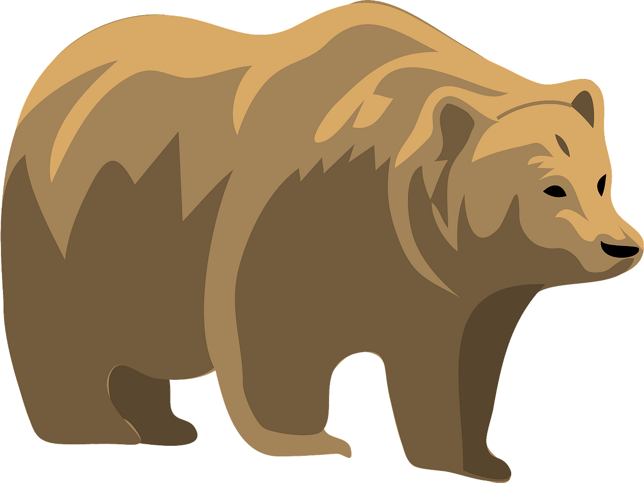 grizzly bear clipart - Clip Art Library