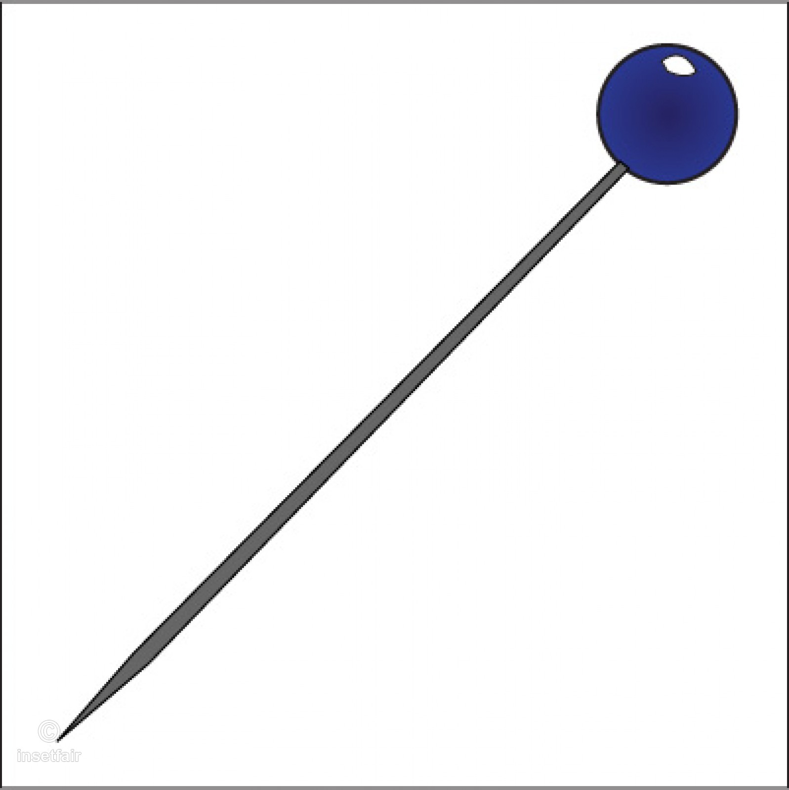 straight pin clipart