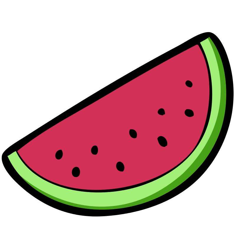 free watermelon clipart