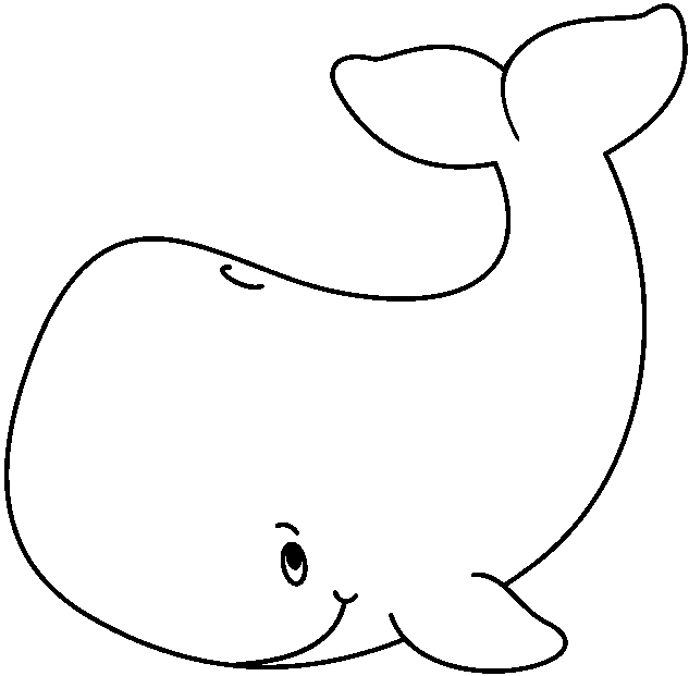 whale outline cliparts