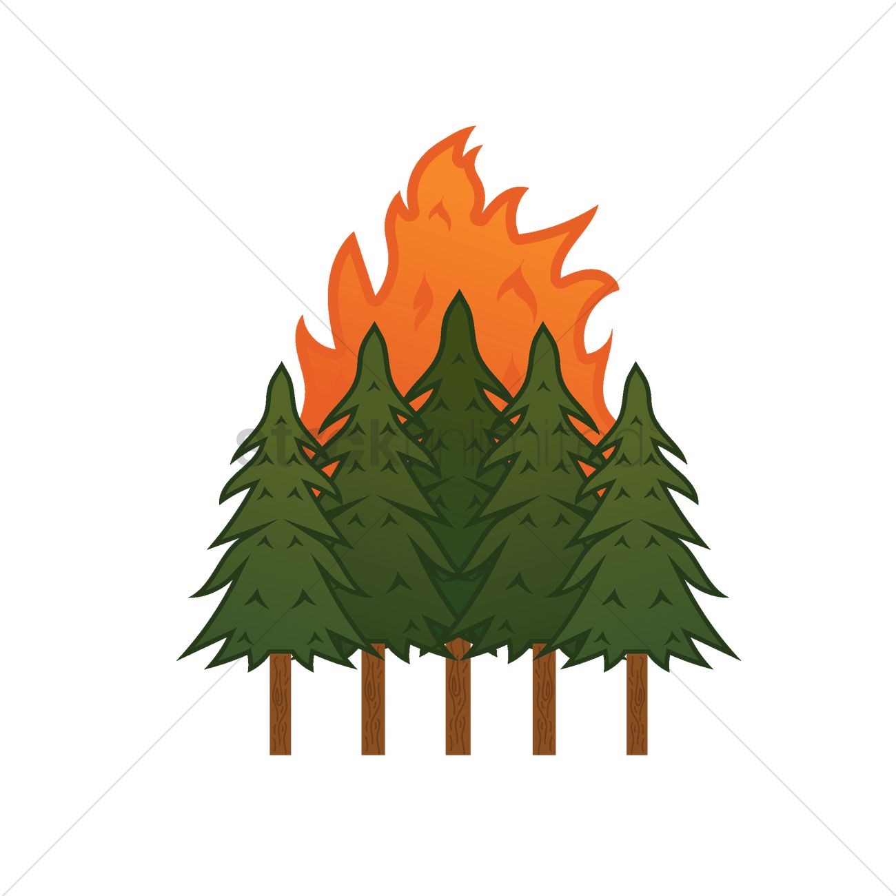 Лесные пожары значок
