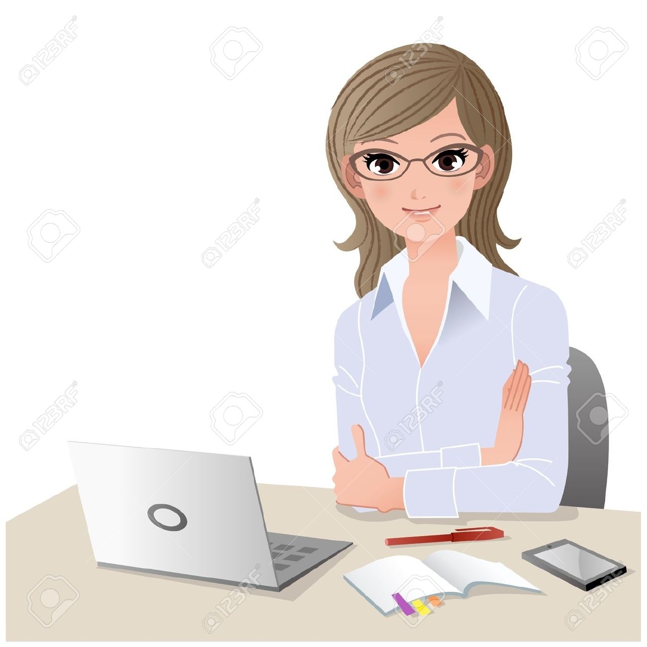 office worker clipart - Clip Art Library