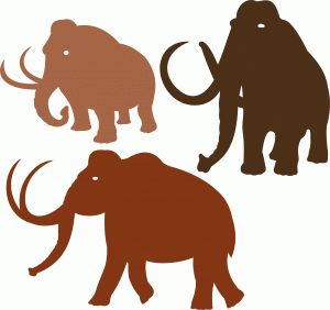 moose mammoth cliparts